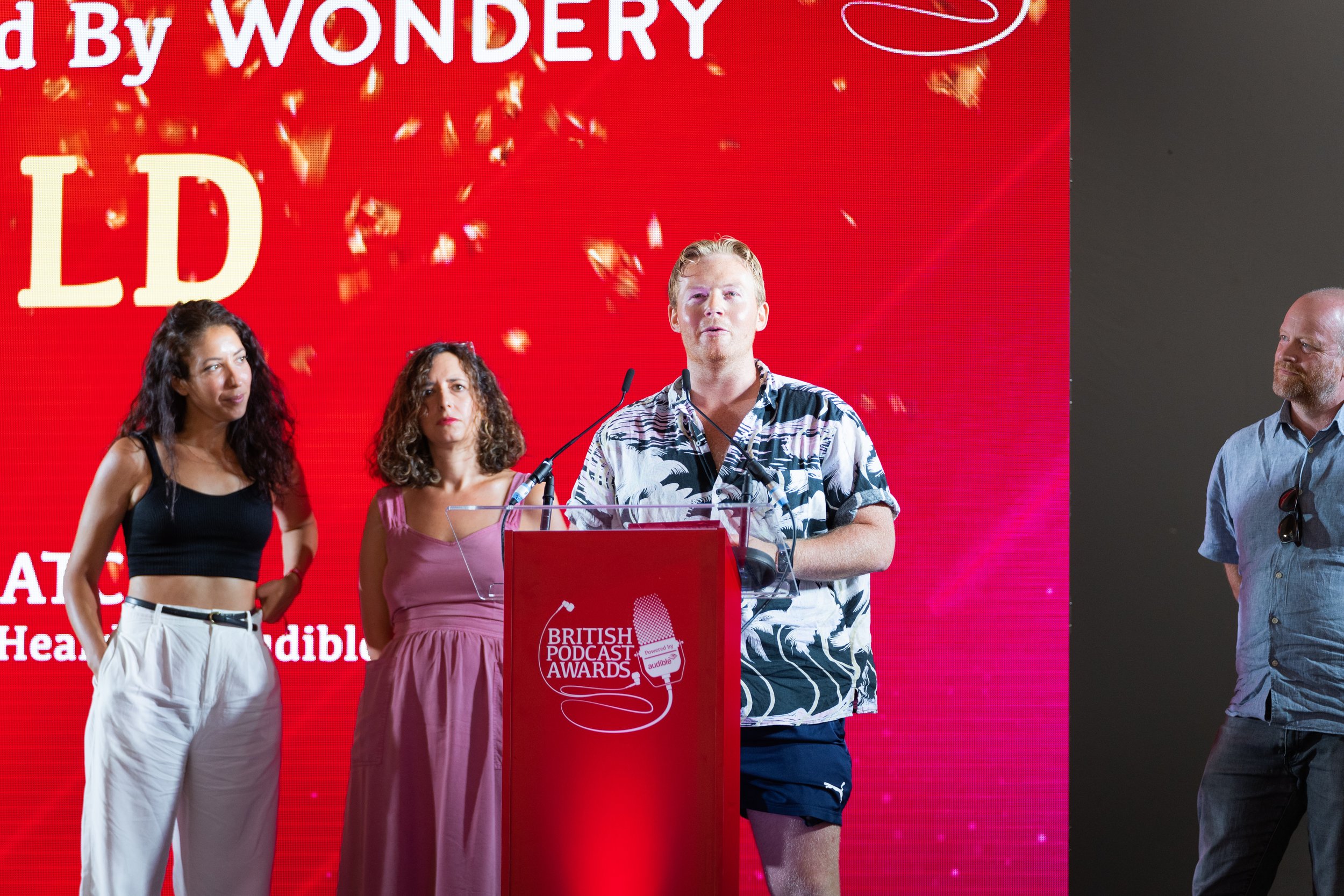 awards ceremony British Podcast Awards